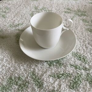 H&C china espresso mug and saucer set